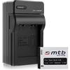 mtb more energy Batteria + Caricabatteria (Auto/Corrente) per JVC BN-VH105, GC-XA1, XA2 / BenQ DLI-301/ Silvercrest..vedi lista!