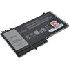 T6 Power Batteria T6 Power per Dell Latitude E5250, E5450, E5550, 3420mAh, 38Wh, 3cell, Li-pol