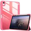Generic Custodia per iPad (A16) 11/ipad10th, 11 pollici 2025 con portamatite, tripla (rosso)