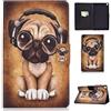 CASAFUNY Custodia per Samsung Galaxy Tab A7 10.4 2022/2020, Custodia Protettiva Magnetica Cover Ultra Sottile con TPU Copertura per SM-T509/SM-T503/SM-T500/SM-T505, Cane giallo