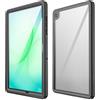 FONREST Custodia impermeabile IP68 per Samsung-Galaxy-Tab-A11+Plus 11'' 2025 SM-X230/X235/X236 Slim Shock-Dust-Snowproof Full Body Sealed Underwater Hybrid TPU PC Outdoor Cover trasparente con