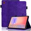 Vkooer Custodia for Samsung Galaxy Tab S9 11 Pollice 2023 Cover SM-X710/X716B/X718U Custodia Pelle PU Leggero Flip Case con Stand Funzione e Tasca per Samsung Tab S9 - Viola