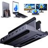 QUUGE Supporto per Docking Station per Laptop con Doppio Monitor 4K, QUUGE Dual HDMI Docking Station per Laptop, 2 HDMI (Singolo 4K), 2 Porte USB3.0, 100W PD, RJ45 Ethernet, Gestione Desktop USB C Dock