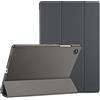 ProCase Custodia per Galaxy Tab A8 10.5 Pollici 2021[SM-X200/X205], Smart Cover Ultra Sottile Leggero Copertura Intelligente, Cover Traslucida Smerigliata -Grigio