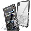 TECHGEAR Custodia impermeabile per iPad Pro 13 2024 (M4) [Poseidon Case] Custodia sottile e robusta antiurto impermeabile con protezione schermo integrata + supporto e cinturino