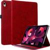 Aswant Custodia iPad Air 5, Pelle PU Cover iPad Air 5 Generazione, Auto Svegliati/Sonno Cover Compatibile con iPad Air 5 Generazione 2022/iPad Air 4 Generazione 2020 10.9 Pollici (Rosso)