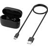 JOYSOG Custodia di ricarica per auricolari Jabra Elite 4 Active Station, con cavo da USB a tipo C