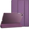 ProCase Custodia per Galaxy Tab A8 10.5 Pollici 2021[SM-X200/X205], Smart Cover Ultra Sottile Leggero Copertura Intelligente, Cover Traslucida Smerigliata -Viola