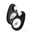 dibdib Holder Hidden - Custodia per localizzatore GPS nascosta, in silicone, anti-rimozione, con spille, adatta per bambini, anziani, animali domestici, zaini, bagagli (nero)