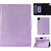 Generico DayQiQiPu Cover per Apple iPad Pro 11 Pollici (4/3/2/1a Gen, 2018-2022 Modello) Leggera Custodia Motivo Glitterato Custodie con Supporto Caso Ribaltabile Portafoglio e Auto Sleep/Wake, Viola