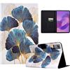 LSPCASA Custodia per Lenovo Idea Tab Plus 12,1 pollici 2025 TB361ZU TB361FU, custodia Lenovo Idea Tab Plus 12,1 in pelle PU, Folio Flip con supporto e scomparti per carte, Wallet Tablet Case, motivo