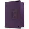 SYSTEM-S Sistema di S Custodia Case Borsa Custodia Cover a Libro in viola per Apple iPad 2