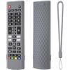 Hi Color Custodia in silicone per telecomando LG AKB serie AKB75095307 AKB75375604 custodia protettiva antiurto (grigio)