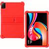 AKNICI Custodia Silicone per TCL TAB 10L Gen4 Tablet 10 Pollici, Protettiva Cover con Supporto Integrato per TCL TAB 10L Gen4 Tablet 10 Pollici, Rosso