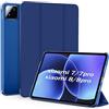 EasyAcc Custodia Compatibile con Xiaomi Mi Pad 7/ Pad 8/ Pad 7 Pro | Pad 8 Pro (11.2 pollici) -Ultra Sottile con Cover Leggero Supporto in Pelle PU Case, blu scuro