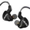 LEKATO Cuffie H5 In Ear Monitor Auricolari Hifi IEM ibridi Cavo staccabile 2Pin 1BA+1DD Auricolari da gioco cablati Isolamento acustico professionale con bassi profondi (senza microfono)
