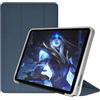Qiawum Tri-Folding Stand Funda per ALLDOCUBE iplay50 Mini Pro NFE Case 8.4 Tablet PC Folio PU Pelle Cover con Morbido TPU Back Shell (Grigio), HXC-006US