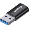 Baseus Converter Ingenuity Series Mini OTG Adaptor USB-A 3.1 Male to Type-C Female Black (ZJJQ000101)