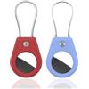 Obyllato Portachiavi Airtag con Cavo in Metallo, Copertura Air Tag per Portachiavi Apple, Auto,Bagagli