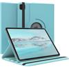 EAZY CASE - Custodia per iPad Pro 11 (2018/2020/2021/2022) tablet Cover protettiva Smart Cover Supporto rotante Astuccio pieghevole 360° girevole con funzione stand Similpelle Blu