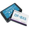 DFCINE Batteria DF-BX5 per fotocamera Insta 360 X5, 2800mAh Li-ion ricaricabile ad alta capacità con custodia, resistente al freddo, compatibile con Insta 360 X5