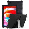 YGoal Custodia per Blackview Tab 7 PRO - Leggera Custodia Protettiva Antiurto per Bambini Morbida Silicone Case Cover per Blackview Tab 7 PRO Tablet, Nero