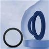 Generic Supporto magnetico ad anello per telefono in silicone liquido, compatibile con piastra in metallo, supporto per iPhone 17, 16, 15, 14, 13, 12 (blu scuro)
