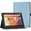 XunyLyee Cover universale XunyLyee per tablet 10/10,1 pollici Android 15/16 | Custodia tablet Android da 9,7 à 11 pollici, supporto con più angoli di visione con tasca, Blu cielo