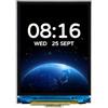 Waveshare 2inch ESP32-S3 Display Development Board, 240x320, IPS, 262K Color, 32-Bit LX7 2-Core Processor, Up To 240MHz Frequency, Support WiFi&BT, compatible with OV5640 5MP Camera Module(Included)
