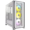Corsair CC-9011205-WW Case Atx Mid Tower con Vetro Temperato, Ampio Spazio Interno, Bianco