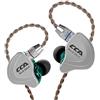 CCA C10 Auricolari In Ear con driver ibridi, cuffie stereo ad alta fedeltà, bassi potenti, design ergonomico e confortevole per sport, giochi, musica, spettacoli, palchi