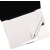 GENERIC 2 panni per la pulizia dello schermo in microfibra di alta qualità, per tastiera e computer portatile, per MacBook Pro e MacBook Air e MacBook Neo da 33 cm A18 Pro da 33 cm, colore grigio