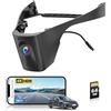 Ohradio Dash Cam 4K per VW ID.4 2021-2025 WiFi 64GB | Anche per Audi Q4 e-tron 2022-2026. OEM, App, Visione Notturna, Parcheggio, G-Sensor