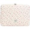 RuiDay Custodia per laptop, Custodia Computer Notebook, Custodia Tablet Borsa Imbottita, compatibile con laptop da 13/14/15 pollici, Borsa per accessori da viaggio (Rosa, M)