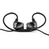 Fanmusic GATE - Cuffie intrauricolari con driver dinamico e cavo da 0,78 a 2 pin (nero, senza microfono)