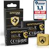 PATONA 2X Protect Batteria per Olympus BLX-1 BLX1 2400mAh | Batteria di ricambio per OM-1, OM1, OM-3, OM3, con NTC-Sensor e box protettivo, 100% identica all'originale