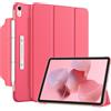 FINTIE Cover per iPad Air 11 M4/M3/M2 (2026-2024)/iPad Air 5a&4a Gen 10,9 | [Attacco Magnetico] Sottile Opaca Trasparente Custodia con Auto Sveglia/Sonno, Rosa