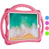 TopEsct Custodia per iPad 9.7 2018/2017/ iPad 6a/5a Generazione,Antishock con Maniglie e Piedistallo,Perfetto anche per ipad air,ipad air2 cover Bambini (Rosa)