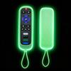 Generic Custodia protettiva universale per telecomando Roku, che si illumina al buio e antiscivolo, custodia protettiva universale per telecomando TV TCL/Hisense Roku, uso domestico, camera da letto per la