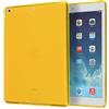 doupi PerfectFit TPU Custodia per iPad Air (1. Gen.) Mat Trasparente Cover, Giallo