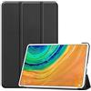 Kepuch Custer Cover per Huawei MatePad PRO 10.8 2019/2021,PU-Pelle Case Custodia per Huawei MatePad PRO 10.8 2019/2021 - Nero