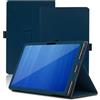 Envibe Custodia per Wacom Movinkpad Pro 14 14 Pollici, Cover Tablet Wacom Movinkpad Pro 14, Copertura Protettiva Pieghevole con Supporto per Matita e Cinturino da Polso, Protezione Completa. (Blu)