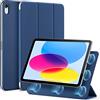 ESR Cover per iPad A16, iPad di 11a/10a Gen (2025/2022), Blu | Custodia Leggera e Liscia, Aggancio Magnetica, Supporto a 2 Posizioni, Automatica Attivazione/Standby, Serie Rebound