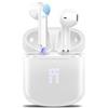 OYIB Cuffie Bluetooth, Auricolari Bluetooth 5.3 HiFi Immersivo con 4 Mic, Cuffie Wireless In Ear con LED Display Controllo Touch, USB-C, Cuffie Senza Fili IPX7 Cuffiette Bluetooth, Bianco(2024)