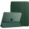 FINTIE Cover Custodia per iPad (A16) 11ª/10ª Gen 11/10.9, Midnght Verde | Cover Tri-Fold Sottile e Leggera con Retro Semi-Trasparente, Supporto Stabile, Funzione Auto Sveglia/Sonno, Anti-Impronta