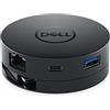Dell Mobile Adapter Da300 - Dockingstation - UsB-C - Vga - 1gbe - F?r Latitude 3301, 54xx, 7290, 7310 2-IN-1, 73xx, 74xx, Precision 3560, 55xx, 5750,