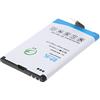 MYA Batteria Li-ION Batteria Di Ricambio Li-ION Batteria Di Ricambio 2500mah BP-4L per La Luce Visiva Della Macchina Fotografica Di 96/112 LED