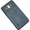 Kepuch Silklike Cover per Huawei Mate 10 - Custodia Case Piastra Metallica Incorporata per Huawei Mate 10 - Blu