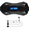 NYTALK N2 Intercom Bluetooth per 2 motociclisti, portata di 1000 m, cuffie per casco da moto con 40 mm Hi-Fi, audio multitasking, condivisione musicale