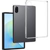 REY Cover in Gel TPU Trasparente per HONOR PAD X8 PRO 11,5 - HONOR PAD X9 11,5, Ultra Sottile 0,33 mm, Morbido Flessibile, Custodia Silicone
